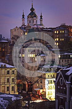 Ukraine: Old buildings in Kiev