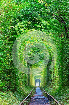 Ukraine, tunnel of lovers