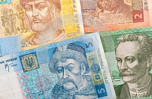 Ukrainian bank notes
