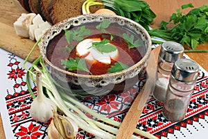 Ukrainian borsch