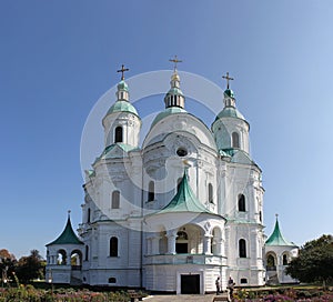 Ukrainian city Kozelets. The Cathedral of the Nativity of the Blessed Virgin