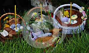 Ukrainian Easter baskets