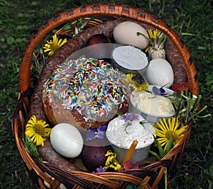 Ukrainian Easter baskets