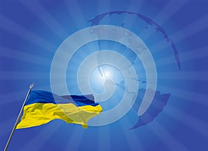 Ukrainian flag