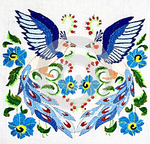 Ukrainian folk embroidery