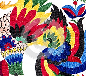 Ukrainian folk embroidery, folk arts and crafts, handmade