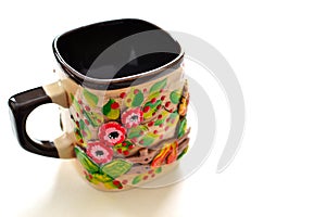 ukrainian handmade pottery mug or cup
