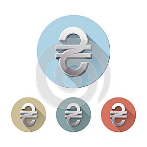 Ukrainian Hryvnia currency sign