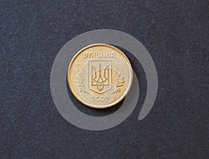 10 Ukrainian hryvnia kopecks coin