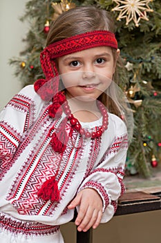 Ukrainian little girl