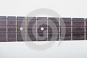 Ukulele Fretboard Close Up