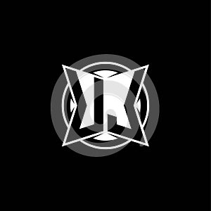 UL Logo Monogram Design Template