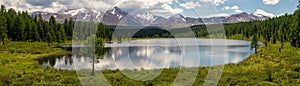 Ulagan lake Cicely, Altai, Russia,