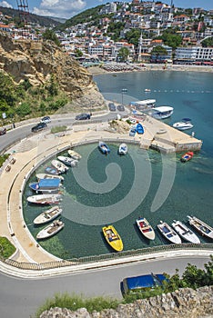 Ulcinj, the southernmost port of Montenegro