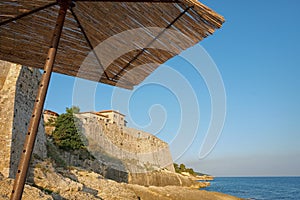 Ulcinj Stari Grad Fortified Wall, Montenegro