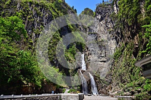 Ulim waterfall, North Korea