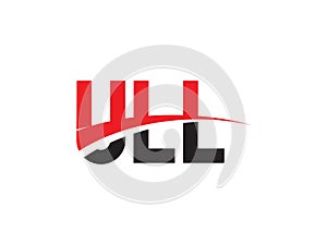 ULL Letter Initial Logo Design Vector Illustration