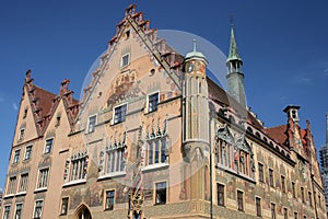 Ulm's town hall, Germany