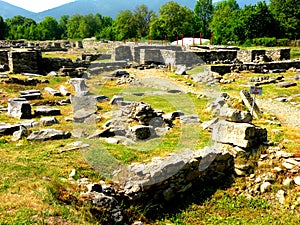 Ulpia Traiana Augusta Dacica Sarmizegetusa, former capital of the old romanian statal organization photo