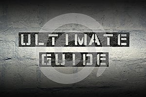 Ultimate guide GR