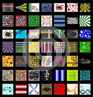 The Ultimate Retro Pattern Background Set