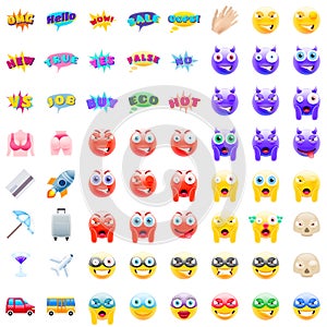 Ultimate Set of Modern Emojis photo