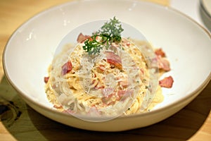 Ultimate spaghetti carbonara