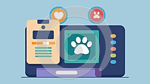 The ultimate tool for pet clinics this biometric scanner streamlines the identification and accessing of medical records photo