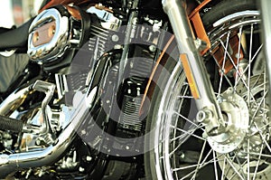 Ultra clean motor bike