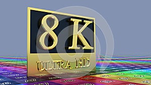 Ultra HD 8K icon