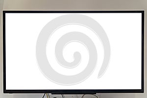 Ultra hd tv with blank screen