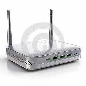 Ultra Hd Wireless Router Isolated With Clipping Path