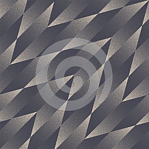 Ultra Modern Geometric Checkered Seamless Pattern Vector Dot Work Abstraction