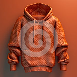 Ultra-realistic 3d Hooded Sweatshirt With Thick Texture