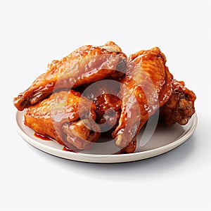 Ultra Realistic 4k Chicken Wings: Mouthwatering Bbq Delight