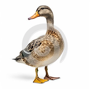 Ultra-realistic Duck Photo With Super Detail And Soft Lighting