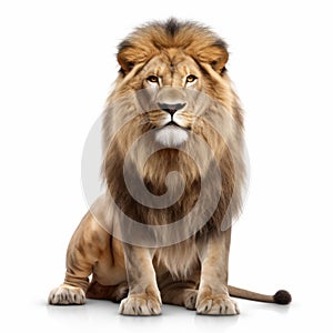 Ultra-realistic Lion Photo With Soft Lighting And Super Detail