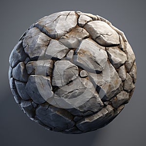 Ultra Realistic Medieval Stacked Stone Texture - Detailed 3d Render