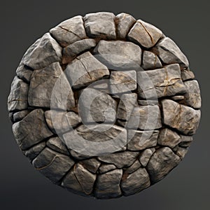 Ultra Realistic Medieval Stacked Stone Texture For Rpg