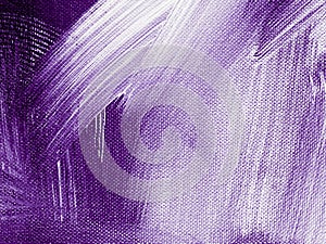 Ultra Violet abstract hand painted background