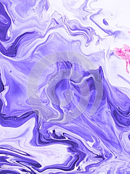 Ultra Violet abstract hand painted background