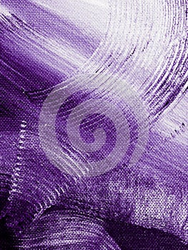 Ultra Violet abstract hand painted background