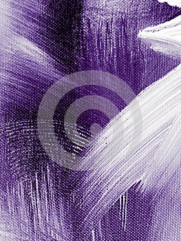 Ultra Violet abstract hand painted background