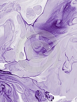 Ultra Violet abstract hand painted background, texture painting.