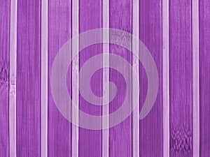 Ultra violet Bamboo wooden vertical lines background texture