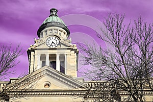 Estremo viola il cielo ore cupola la Torre 