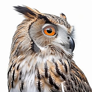 Ultradetailed Photo Of Owl In Franciszek Starowieyski Style photo