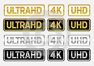 UltraHD logos photo