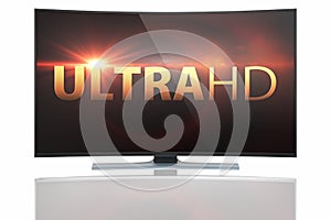 UltraHD Smart Tv with Curved screen