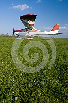 Ultralight aircraft photo